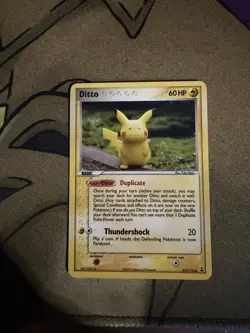 Ditto (Pikachu) 63/113 EX Delta Species Non-Holo Near Mint Pokemon TCG Card - Image 2
