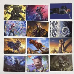 Final Fantasy MtG Art Series 25 Card Lot Including 4 Gold Stamped As Shown - Image 4