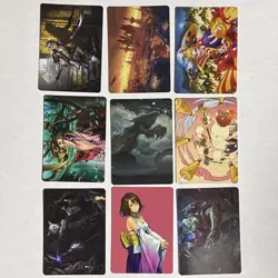 Final Fantasy MtG Art Series 25 Card Lot Including 4 Gold Stamped As Shown - Image 5