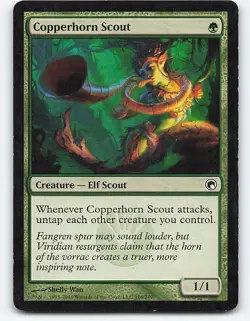 Copperhorn Scout #116 Magic the Gathering Card - Image 1
