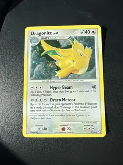 Dragonite Legends Awakened Holo Trading Card 2/146 Light Play Swirl - Image 1