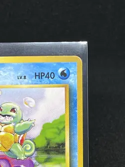 Pokemon TCG Squirtle Base Set Japanese Common Pokemon Card Vintage LP - Image 2