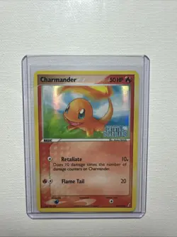 Pokemon Card - Charmander - EX Crystal Guardians 48/100 Reverse Holo Stamped - Image 1