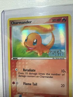Pokemon Card - Charmander - EX Crystal Guardians 48/100 Reverse Holo Stamped - Image 2