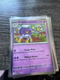 Pokemon TCG Drifblim Black Star Promo 006 Card Nm Mega Evolution - Image 1