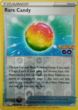 069/078 RARE CANDY | REVERSE HOLO | POKEMON GO POKEMON CARD - Image 1