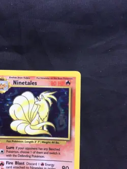 Pokemon Cards: Base Set Rare Holo: Ninetales 12/102 - Image 4