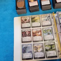 17 Pages of MODERN Era Cards Collection in Binder and 1000 random Bulk MTG Lot - Image 2