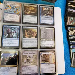 17 Pages of MODERN Era Cards Collection in Binder and 1000 random Bulk MTG Lot - Image 3