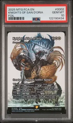 Psa 10 knights of san d'oria mtg foil - Image 1