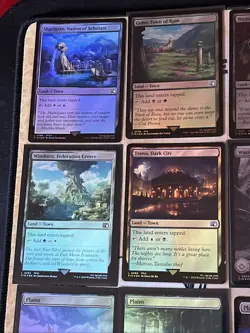 Final Fantasy Magic The Gathering Foil Land Card Lot 27x Cards No Duplicates N/M - Image 2