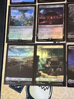 Final Fantasy Magic The Gathering Foil Land Card Lot 27x Cards No Duplicates N/M - Image 3