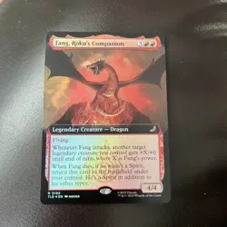 Fang, Roku's Companion (Extended Art Foil) Rare MTG Avatar Eternal - Image 1
