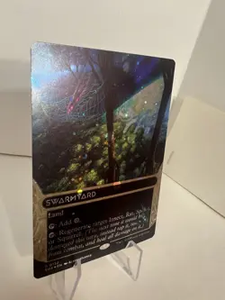 1x - Swarmyard - GALAXY FOIL BORDERLESS #132 - EOS: Stellar Sights - NM MTG - Image 2