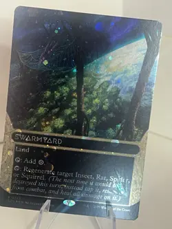 1x - Swarmyard - GALAXY FOIL BORDERLESS #132 - EOS: Stellar Sights - NM MTG - Image 3