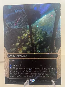 1x - Swarmyard - GALAXY FOIL BORDERLESS #132 - EOS: Stellar Sights - NM MTG - Image 4
