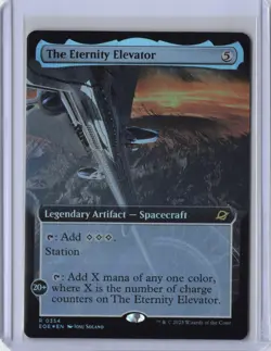 The Eternity Elevator (Extended Art) Edge of Eternities Foil - NM #354 MTG EOE - Image 1