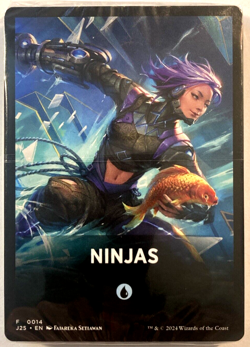 MTG Jumpstart Foundations J25 NINJAS SEALED THEME DECK UNPLAYED/BOX FRESH - Image 1