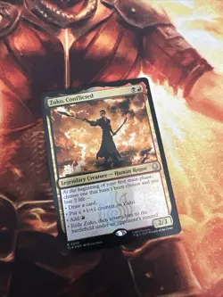 MTG Zuko Conflicted Foil Prerelease Stamped Rare TLA Avatar 0253 - Image 1