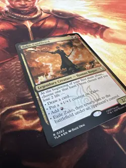 MTG Zuko Conflicted Foil Prerelease Stamped Rare TLA Avatar 0253 - Image 2