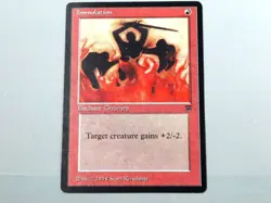 MTG - LEGENDS (BB/'94) - IMMOLATION - AUFOPFERUNG / NEVER PLAYED / NM - Image 1