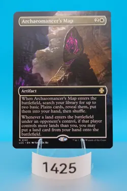 Archaeomancer's Map (Borderless) Commander: the Lost Caverns of Ixalan Regular - Image 1