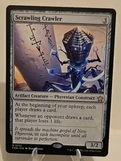 Scrawling Crawler MTG Foundations Regular - Image 1