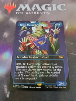 Mtg. Gogo, Master of Mimicry. Foil Borderless. Final Fantasy. Pack Fresh - Image 1