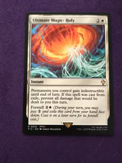 Ultimate Magic: Holy - FIC 0032 NM - MTG Magic Non Foil Final Fantasy - Image 1