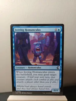 Jeering Homunculus [LP] - Ravnica: Clue Edition - MTG CLU [C] - Image 1