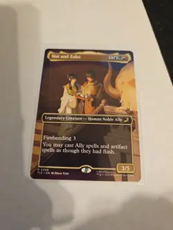 Mai and Zuko Borderless MTG Avatar: TLA Eternal-Legal Nm/M *ON HAND* - Image 1