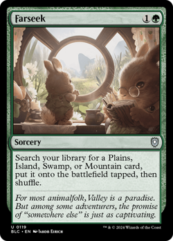 Farseek #119 | Near Mint | BLC Bloomburrow Commander Magic MTG - Image 1