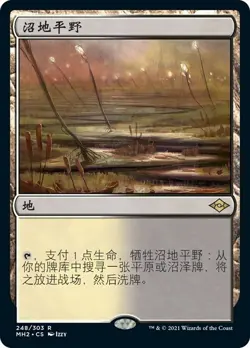 [LP] 1x Marsh Flats - Modern Horizons 2 MTG MH2 Simplified Chinese - Image 1