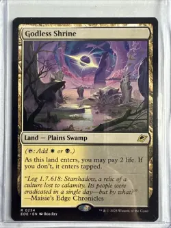 Godless Shrine - Edge of Eternities - MTG Magic - Image 1