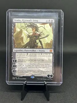 Vraska, Betrayal's Sting Phyrexia: All Will Be One Foil - Image 1