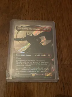 Witch-King, Sky Scourge, Borderless, Surge Foil Commander: The Lord of the Rings - Image 1