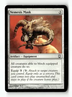 MTG Nemesis Mask - Darksteel Heavily Played English - Image 1