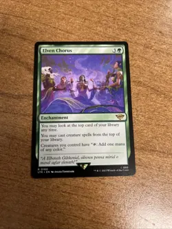 Elven Chorus Universes Beyond: the Lord of the Rings: Tales of Middle-Earth NM-M - Image 1