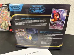 Pokemon Phantasmal Flames ETB & Two 1-Pack Blisters & Promos, Brand New, Sealed - Image 3