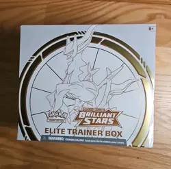 Pokemon TCG Sword & Shield Brilliant Stars Elite Trainer Box ETB Sealed - Image 1