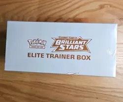 Pokemon TCG Sword & Shield Brilliant Stars Elite Trainer Box ETB Sealed - Image 2