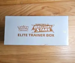 Pokemon TCG Sword & Shield Brilliant Stars Elite Trainer Box ETB Sealed - Image 4