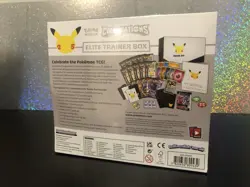 Pokemon 25th Anniversary Celebrations Elite Trainer Box Sealed TEAR ON FRONT 820650809439 - Image 4