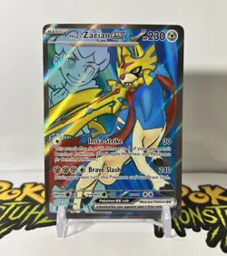 Hop's Zacian ex 176/159 Sv09: Journey Together Holo Ultra Rare TCG NM Pokemon - Image 1