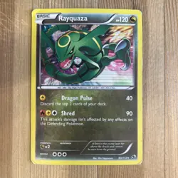 Pokemon TCG Rayquaza Legendary Treasures 93/113 Holo Holo Rare HP/DMG - Image 1