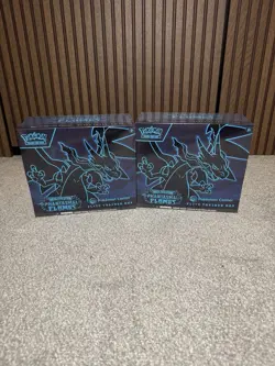 Phantasmal Flames Pokemon Center Elite Trainer Box ETB NEW AND SEALED x2 - Image 1