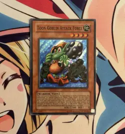 Yugioh Toon Goblin Attack Force DL7-EN001 Super Rare Duelist League Promo NM - Image 1