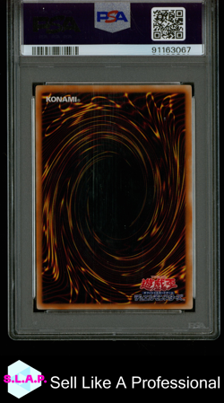 REVIVED KING HA DES YUGIOH CSOC-JP044 2008 CROSSROAD/CHAOS ULTI RARE JAP PSA 9 - Image 2