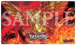 Yu-Gi-Oh! 2020 New York Comic Con The Winged Dragon of Ra Game Mat Sealed - Image 4