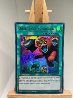 Obedience Schooled - Ultra Rare 1st Edition BLAR-EN071 - NM - YuGiOh - Image 1